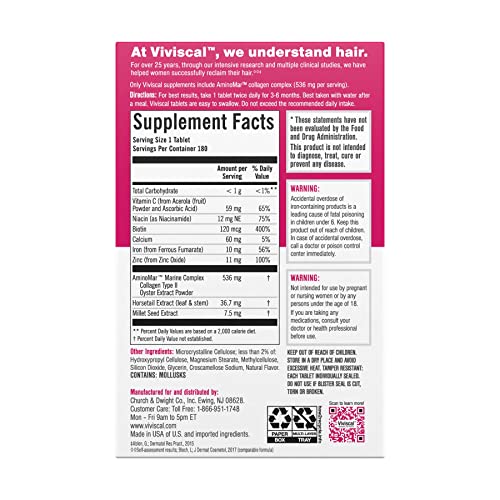 Viviscal Advanced Hair Growth Supplements for Women