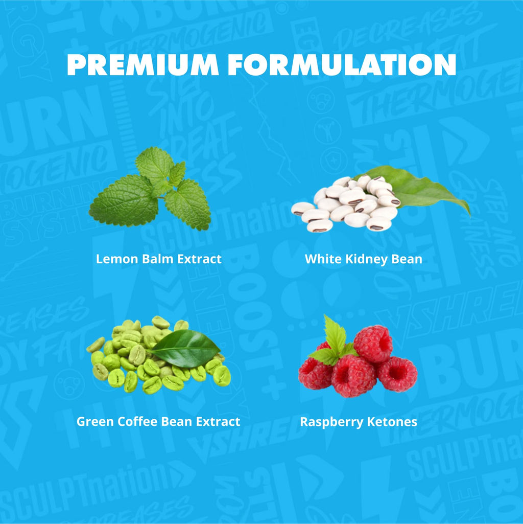 Sculpt Nation by V Shred Burn Thermogenic Fat Burner for Men & Women