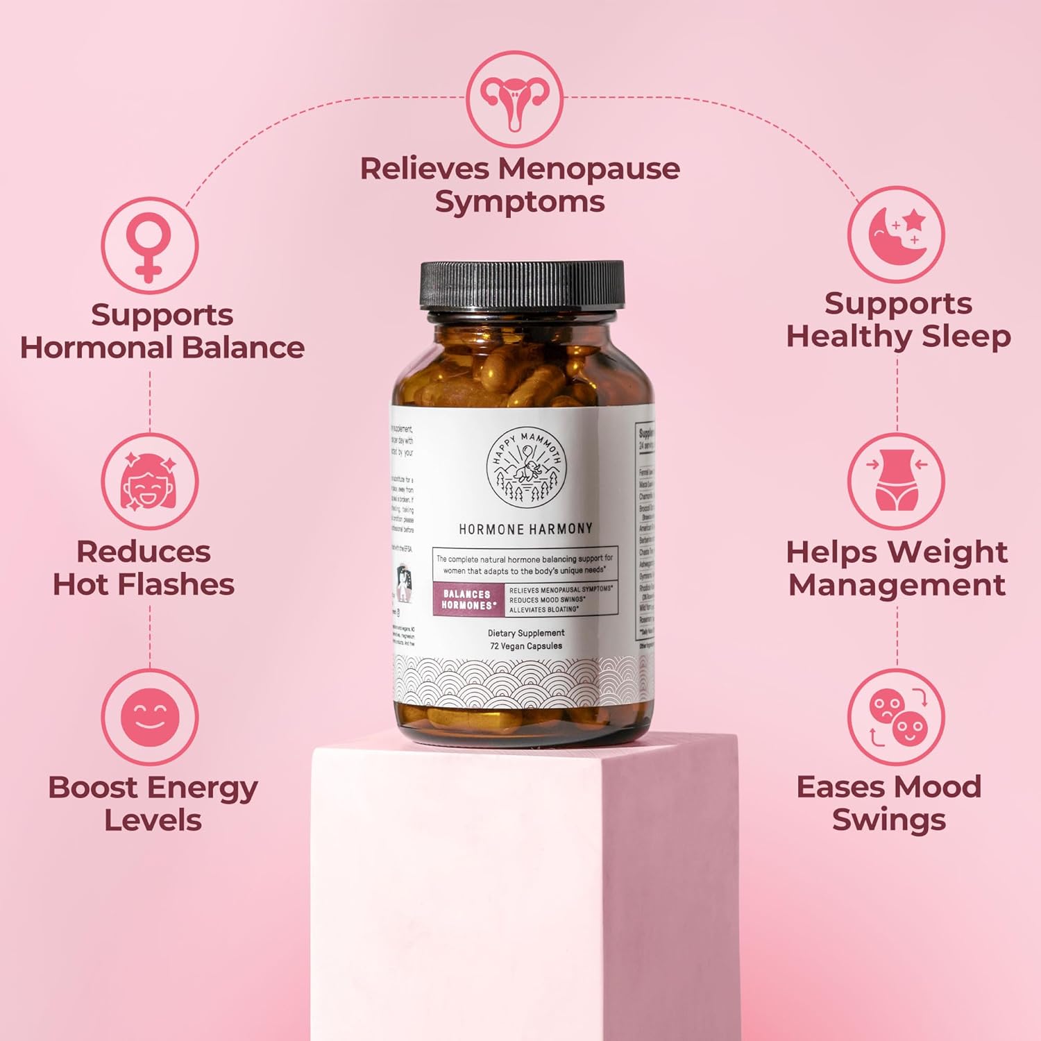 Hormone Harmony Support hormone Regulation 72 Capsules