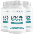 PureHealth Research Lymph System Support (60 Capsules) for Healthy Lymphatic Drainage