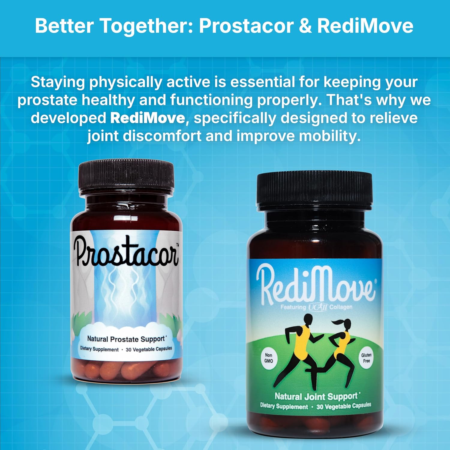 Natural Prostate Support Supplement - Non-GMO, Vegan, Gluten-Free