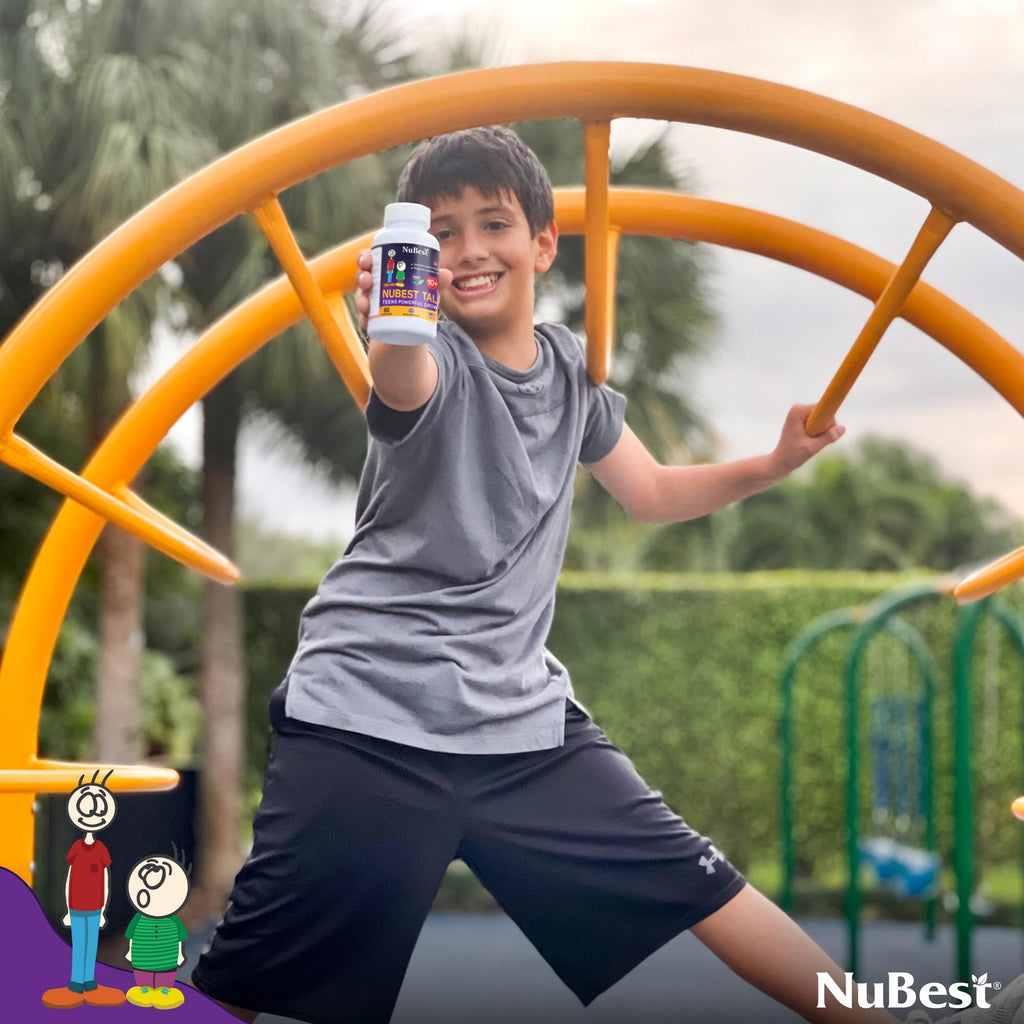 Nubest tall 10+ powerful growth support for teens 60 capsules