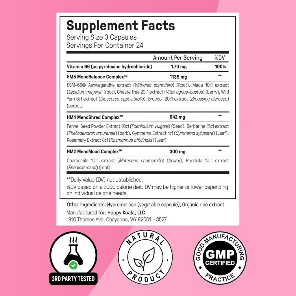 Hormone Harmony Support hormone Regulation 72 Capsules