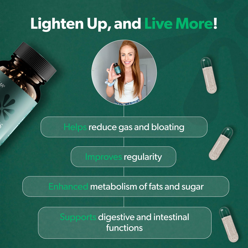 Bioma Probiotics – 60 Capsules | 3-in-1 Gut Health Formula for Digestive Support, Balance & Immunity